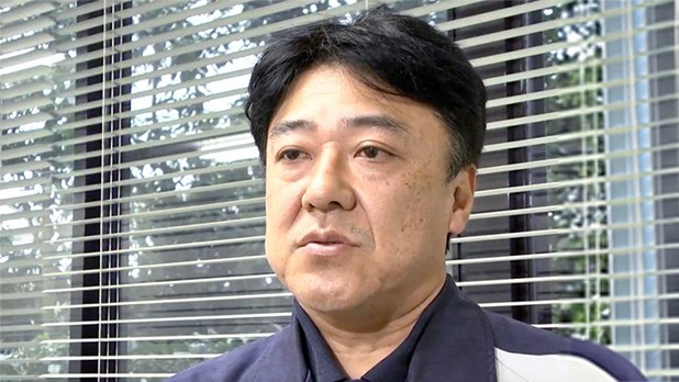 写真：当時の水野洋一課長