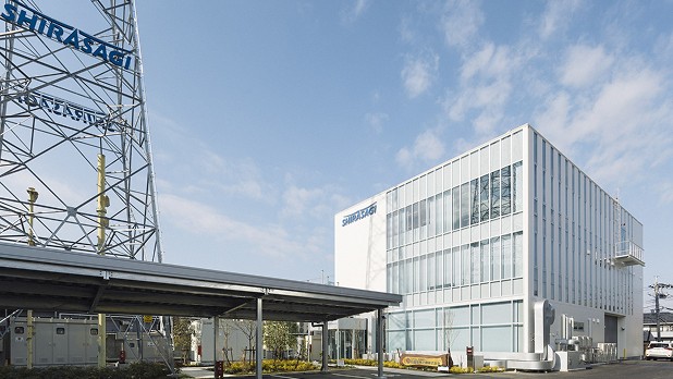 白鷺電気工業の本社の写真