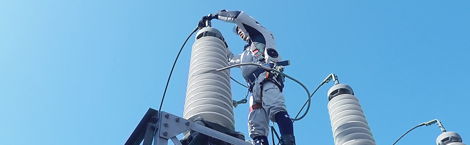 発変電工事の写真