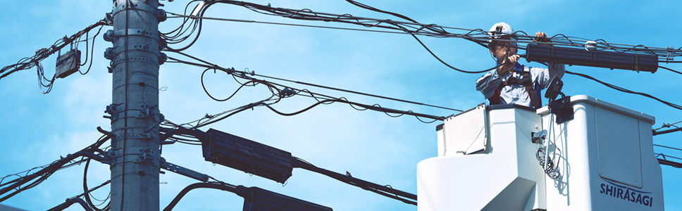 電気通信工事の写真